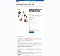 Kleine Seitenvorschau von test.haushaltsvergleiche.de