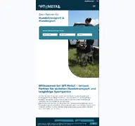 Kleine Seitenvorschau von wt-metall.de