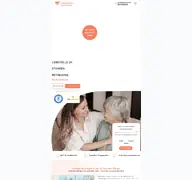 Kleine Seitenvorschau von helpcare.de