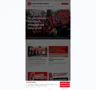 Kleine Seitenvorschau von igmetall-ludwigshafen-frankenthal.de