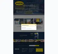 Kleine Seitenvorschau von pferdefutter-havens.de