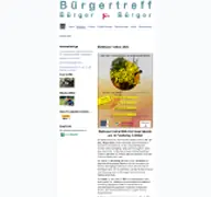 Kleine Seitenvorschau von buergertreff-gundelfingen.de