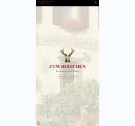 Kleine Seitenvorschau von hirschen-wittnau.de