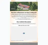 Kleine Seitenvorschau von lichtquell.de