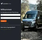 Kleine Seitenvorschau von login.clever-haendler.de