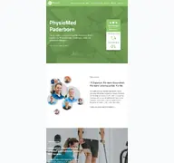 Kleine Seitenvorschau von physiomed-pb.de