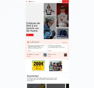 Kleine Seitenvorschau von skiaustria.at
