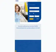 Kleine Seitenvorschau von sweg.de