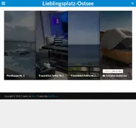 Kleine Seitenvorschau von lieblingsplatz-ostsee.de