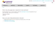 Kleine Seitenvorschau von convio.net