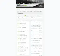 Kleine Seitenvorschau von liederindex.de