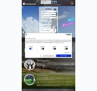 Kleine Seitenvorschau von managerzone.com