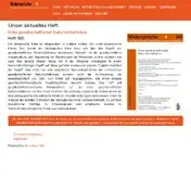 Kleine Seitenvorschau von widersprueche-zeitschrift.de