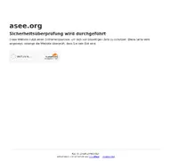 Kleine Seitenvorschau von asee.org
