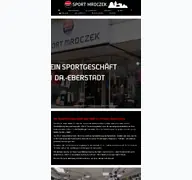 Kleine Seitenvorschau von sport-mroczek.de