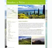 Kleine Seitenvorschau von italienwandern.de