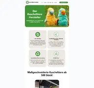 Kleine Seitenvorschau von kuscheltiere-hersteller.de