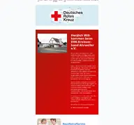 Kleine Seitenvorschau von kv-aw.drk.de