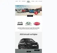 Kleine Seitenvorschau von ligier-microcar.de