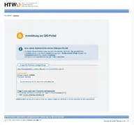 Kleine Seitenvorschau von wwwqis.htw-dresden.de