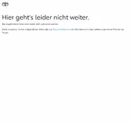 Kleine Seitenvorschau von forms.toyota.de