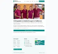 Kleine Seitenvorschau von orthopaedie-hn.de