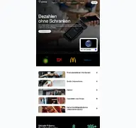Kleine Seitenvorschau von verifone.com