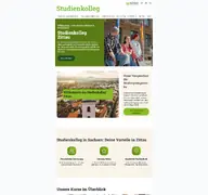 Kleine Seitenvorschau von studienkolleg.hszg.de