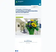 Kleine Seitenvorschau von orthopaedie-zehlendorf.de
