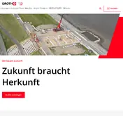 Kleine Seitenvorschau von groth-gruppe.de