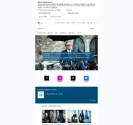 Kleine Seitenvorschau von bundeskanzler.de