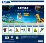 Kleine Seitenvorschau von spore.com