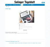 Kleine Seitenvorschau von login.st-epaper.de