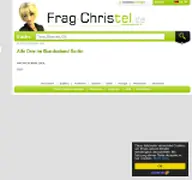 Kleine Seitenvorschau von bundesland-berlin.frag-christel.de