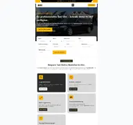 Kleine Seitenvorschau von blacktaxi-ulm.de