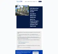 Kleine Seitenvorschau von nephrocare-muenchen.de