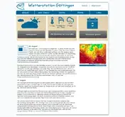 Kleine Seitenvorschau von wetterstation-goettingen.de