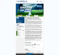 Kleine Seitenvorschau von bundesligatippspiel.wlz-online.de