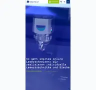 Kleine Seitenvorschau von blechcon.de