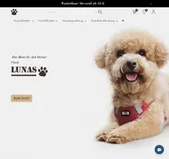 Kleine Seitenvorschau von lunas-hundewelt.de