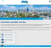 Kleine Seitenvorschau von rmaof.de
