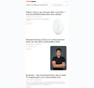 Kleine Seitenvorschau von blog.cslonz.de