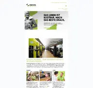 Kleine Seitenvorschau von endura-training.de