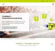 Kleine Seitenvorschau von sciematch.bts-sciecon.de
