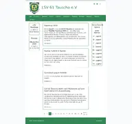 Kleine Seitenvorschau von lsv-tauscha.de