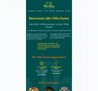 Kleine Seitenvorschau von villa-dante.de