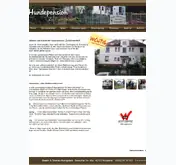 Kleine Seitenvorschau von hundepension-fuchswinkel.de