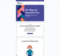 Kleine Seitenvorschau von xn--einbrgerung-whb.de