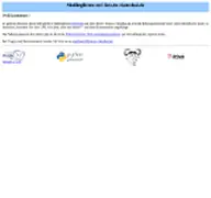 Kleine Seitenvorschau von lists.tu-clausthal.de