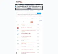 Kleine Seitenvorschau von stellen.oeffentlicher-dienst-news.de
